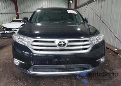 2011 Toyota Highlander Se V6 from USA, damaged, VIN 5TDZK3EH9BS039901